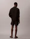 Calvin Klein NYLON LOGO DRAWSTRING SHORT Siyah Erkek Şort