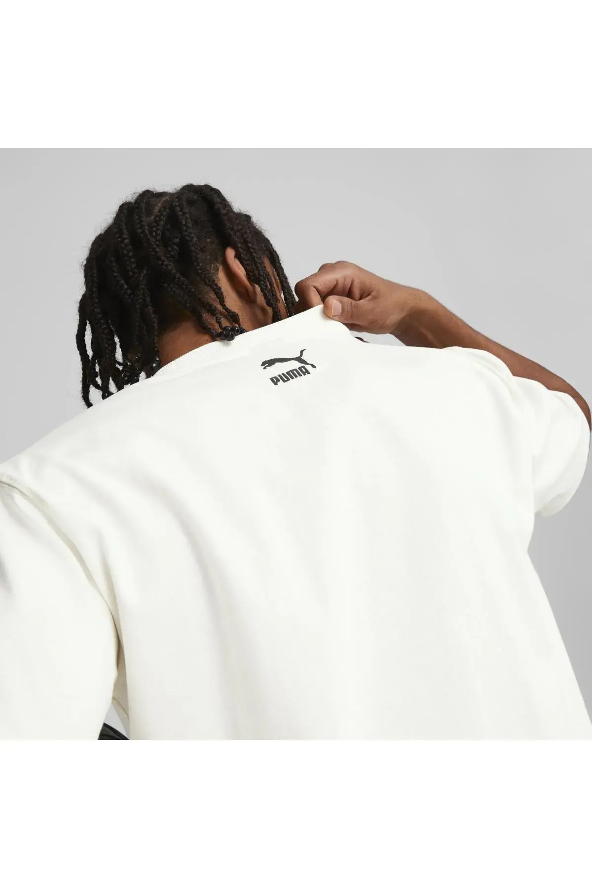 PUMA X STAPLE Graphic Tee Warm Kırık Beyaz Erkek T-Shirt