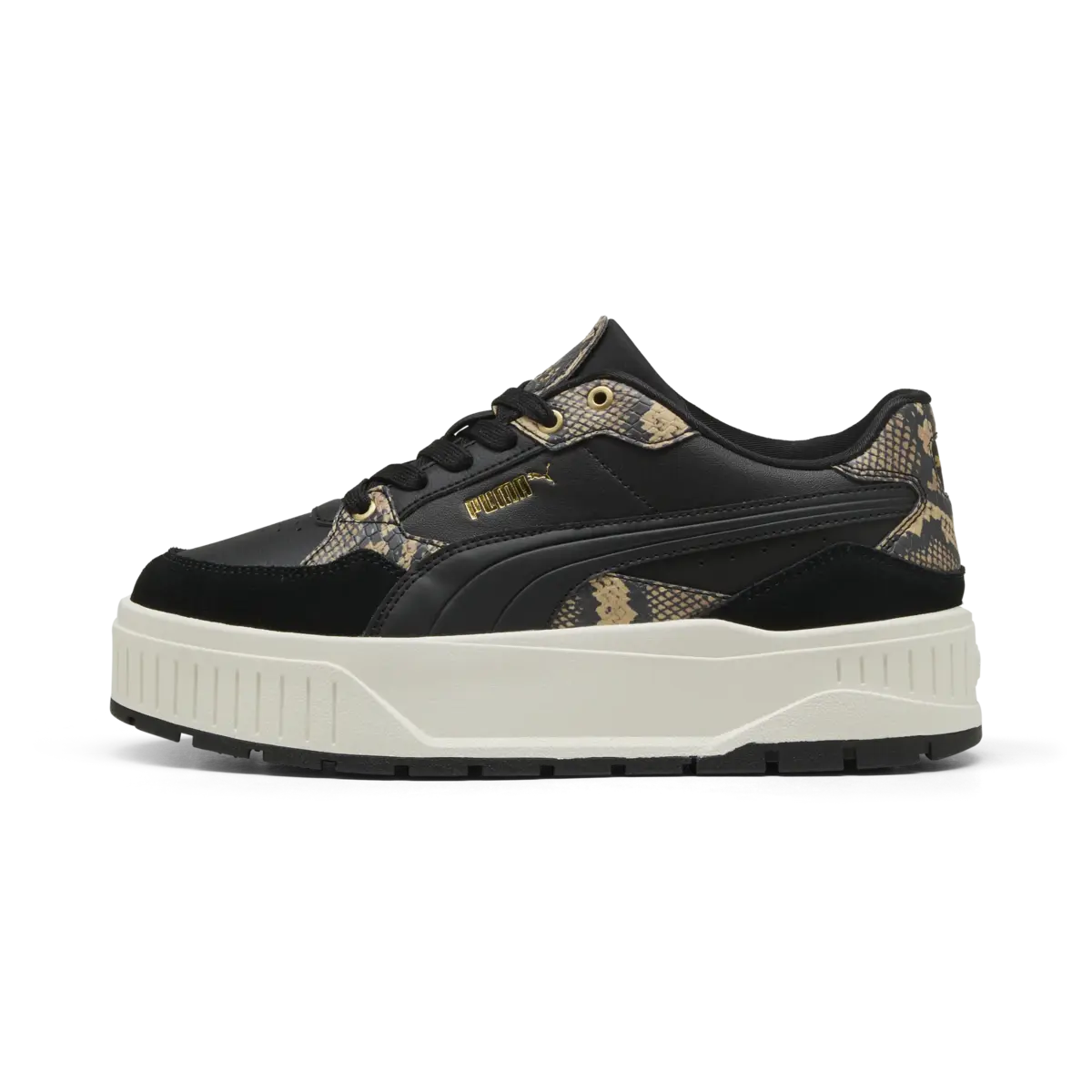 Puma Karmen II Idol Snake Chic Siyah Kadın Spor Ayakkabı