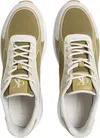 Calvin Klein RETRO TENNIS LOW KNI, 0F8 Krem Erkek Spor Ayakkabı & Sneaker