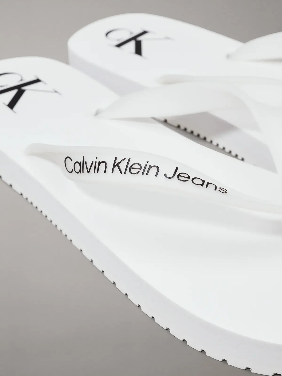 Calvin Klein BEACH SANDAL TRANSPA, 01W Beyaz Erkek Terlik