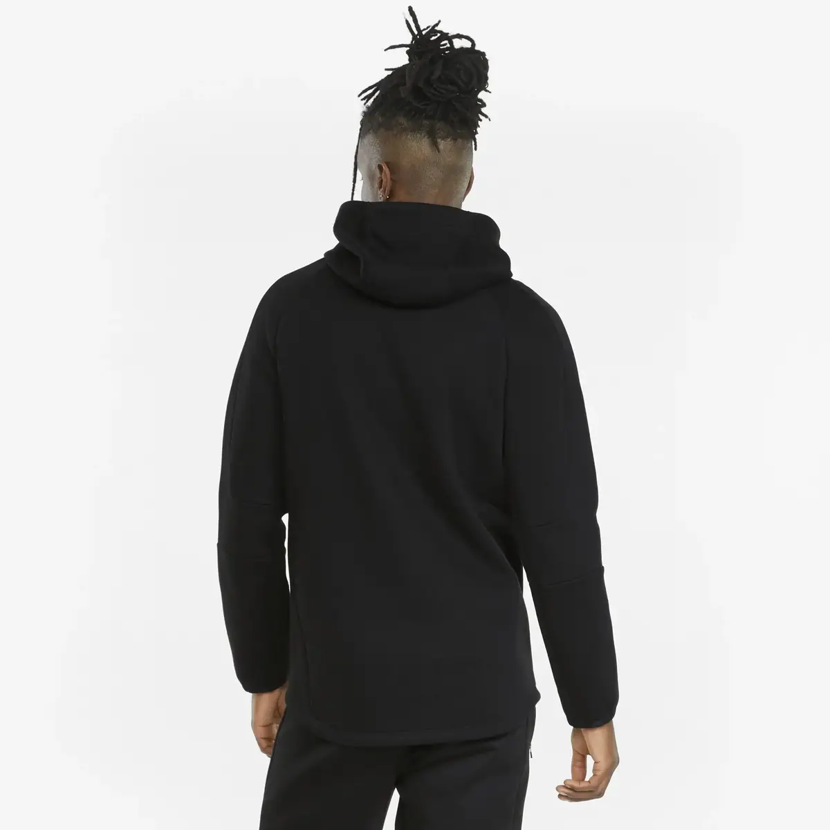 Puma Evostrıpe Fz Hoodie Siyah Erkek Hoodie