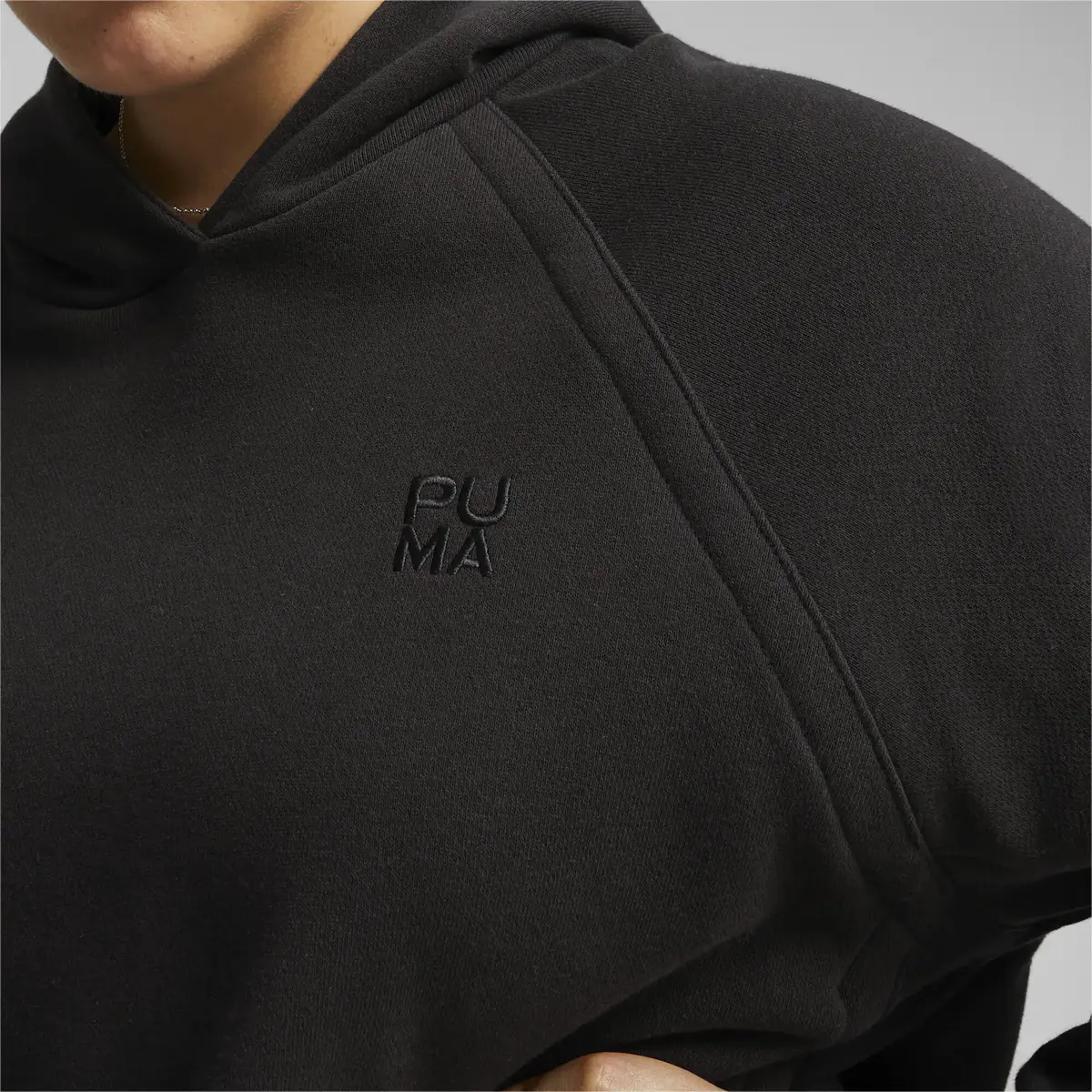 Puma INFUSE Relaxed Hoodie Siyah Kadın Sweatshirt