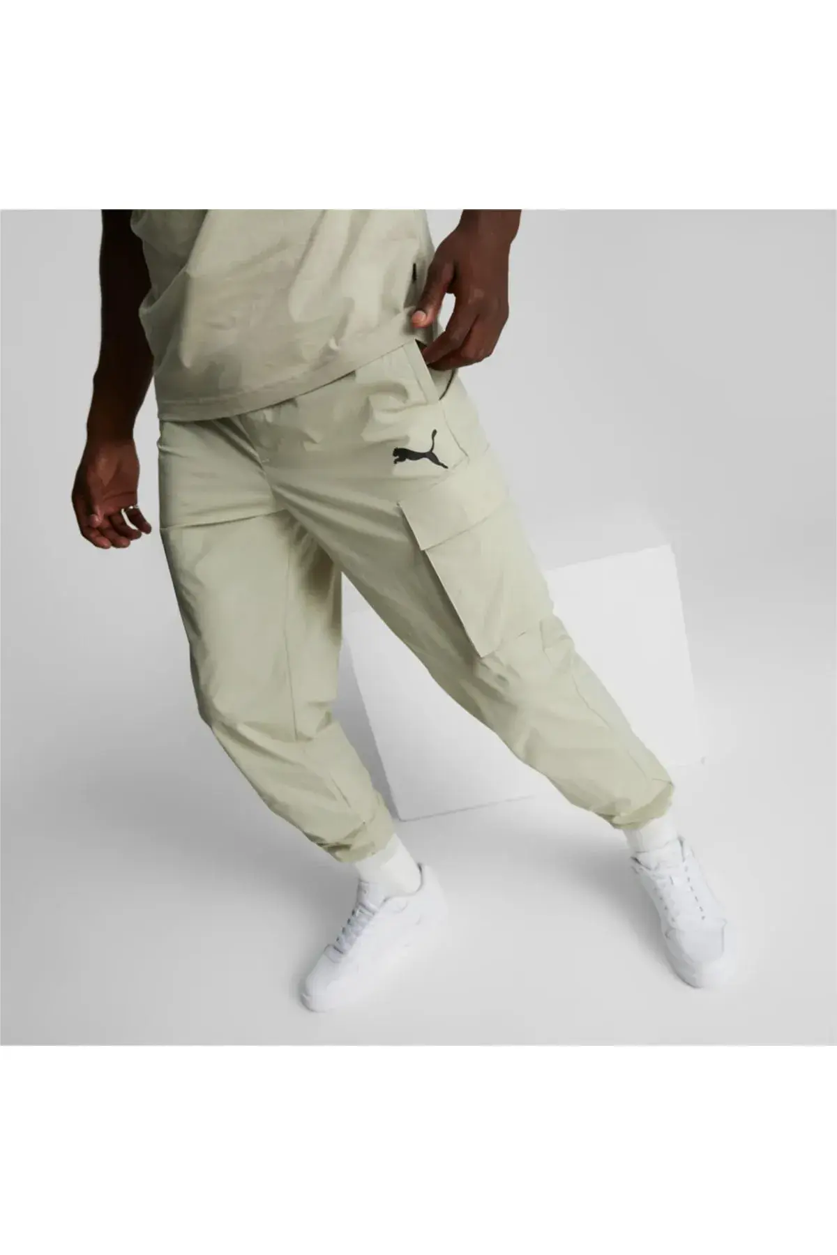 Puma Open Road Woven Pants Bej Erkek Eşofman Altı