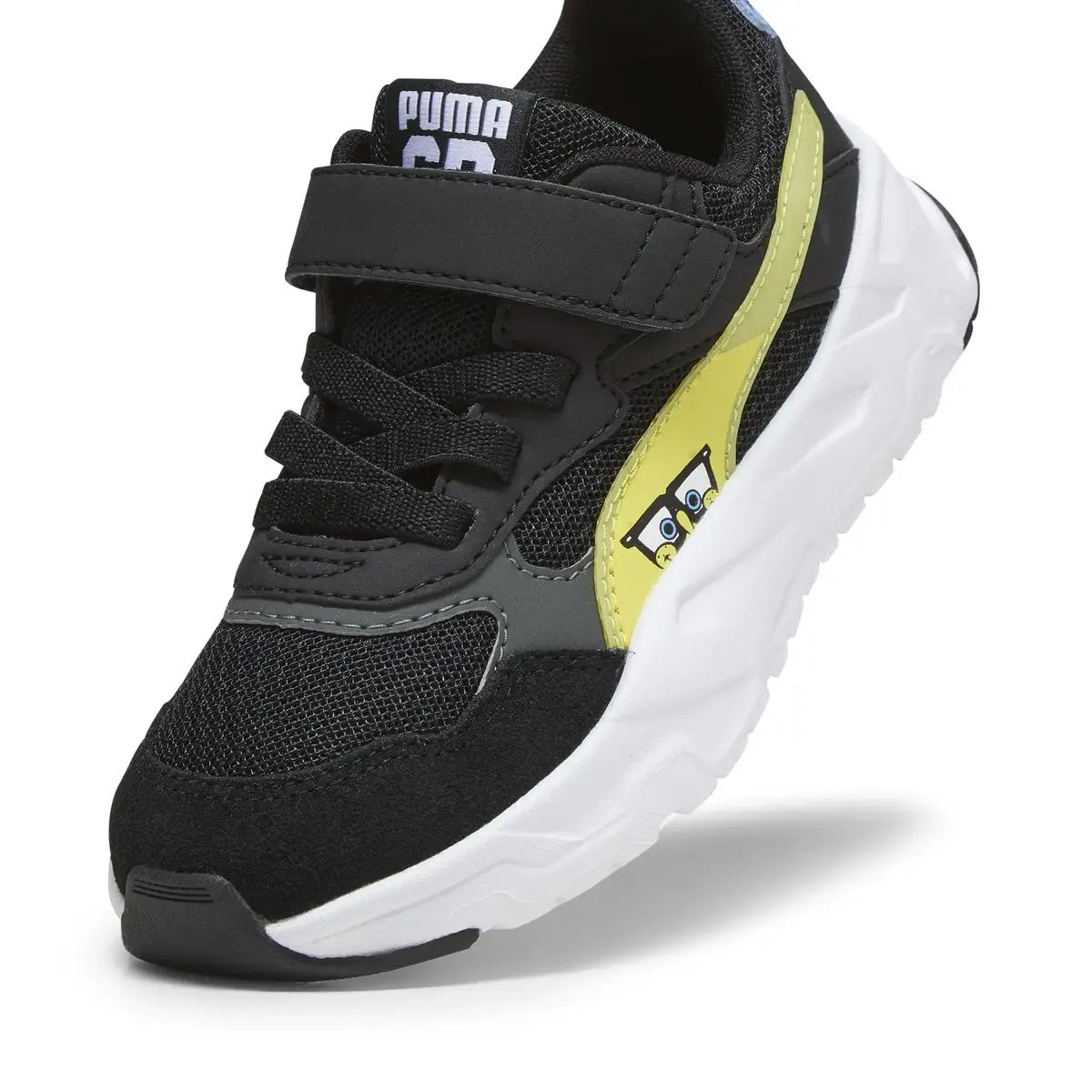 Puma Trinity Spongebob AC+ PS Siyah Çocuk Günlük Spor Ayakkabı
