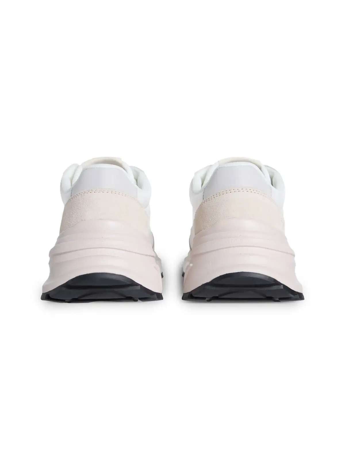 Calvin Klein HIKE RUNNER MG NYLON, 02R Beyaz Kadın Spor Ayakkabı & Sneaker