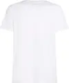 Tommy Hilfiger HILFIGER CREST EMBRO, YBR Beyaz Erkek T-Shirt & Polo