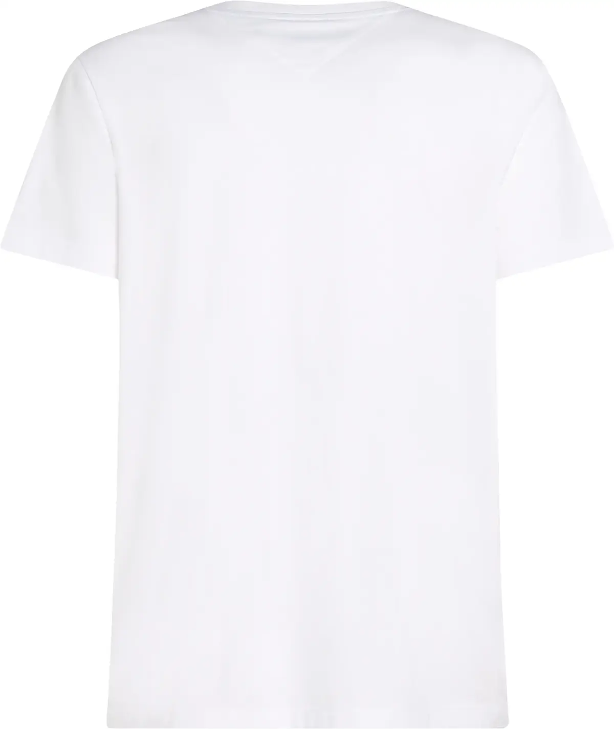 Tommy Hilfiger HILFIGER CREST EMBRO, YBR Beyaz Erkek T-Shirt & Polo