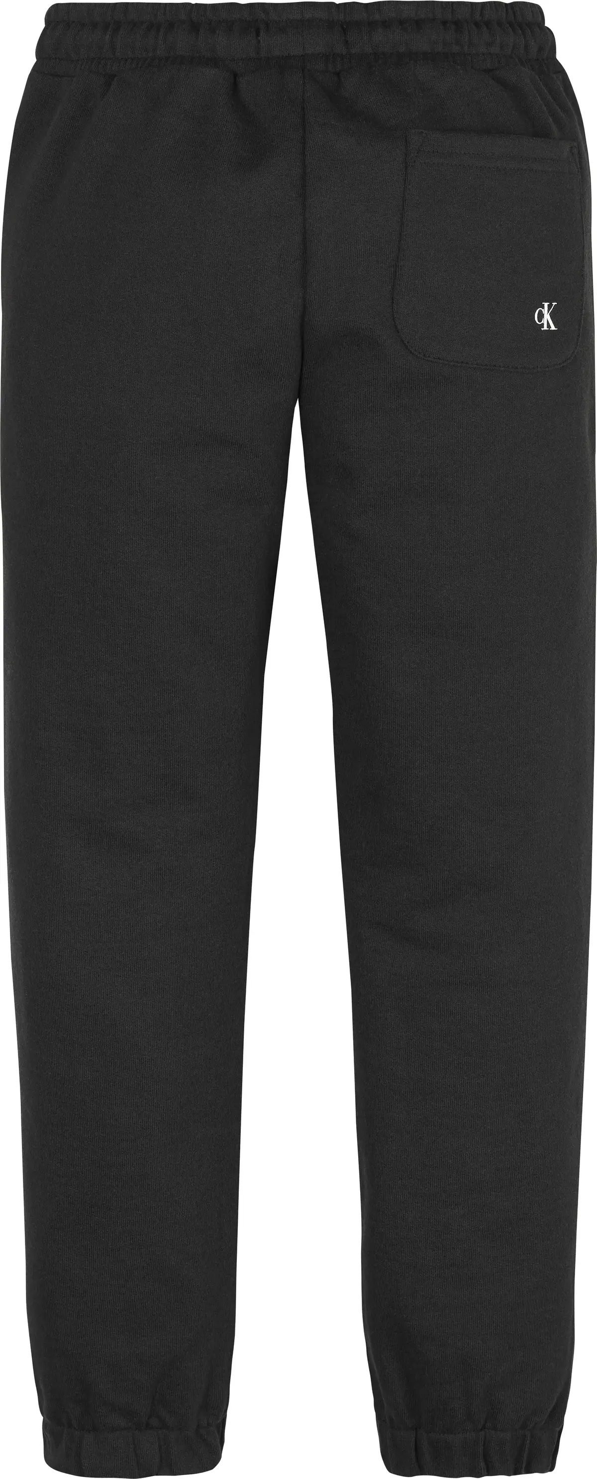 Calvin Klein STACKED LOGO RELAXED Erkek Siyah Eşofman Altı