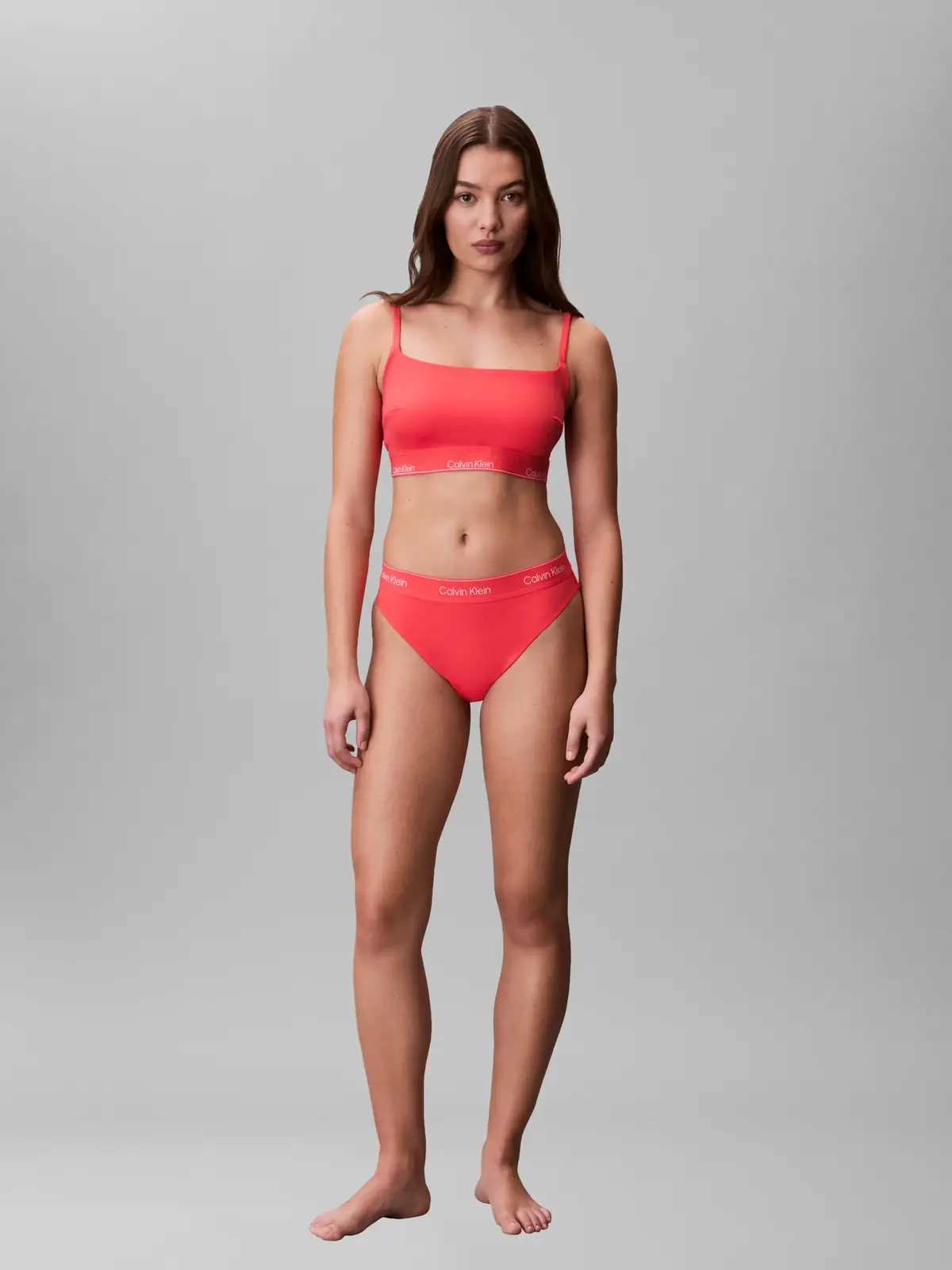 Calvin Klein BIKINI Kadın Pembe Bikini Altı