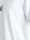 Calvin Klein MONOLOGO TEE, YAF Beyaz Erkek T-Shirt & Polo