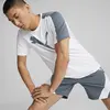 Puma Fıt Commercıal Logo Tee Beyaz Erkek Koşu Ve Performans T-Shirt
