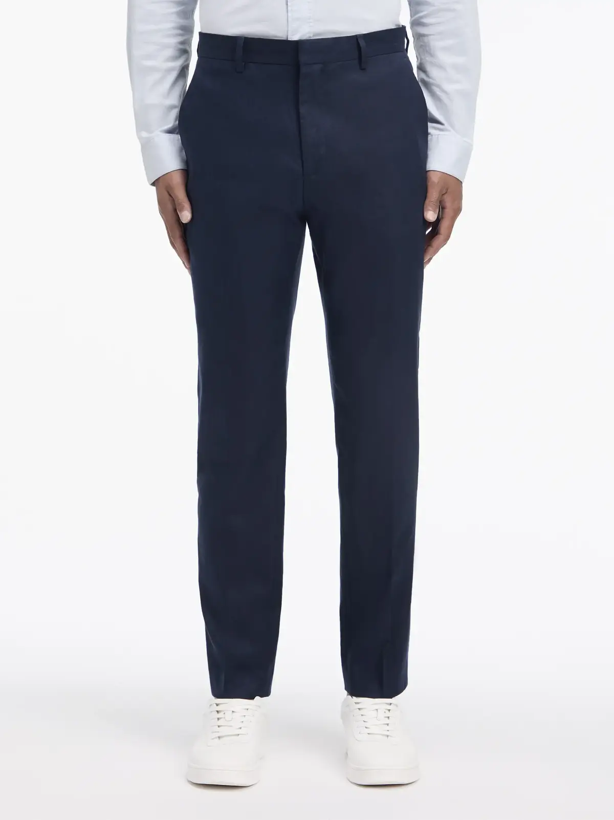 Calvin Klein LINEN LYOCELL STRETC, CEF Lacivert Erkek Pantolon