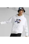 Puma Bmw Mms Graphıc M Hoodıe Beyaz Erkek Hoodie
