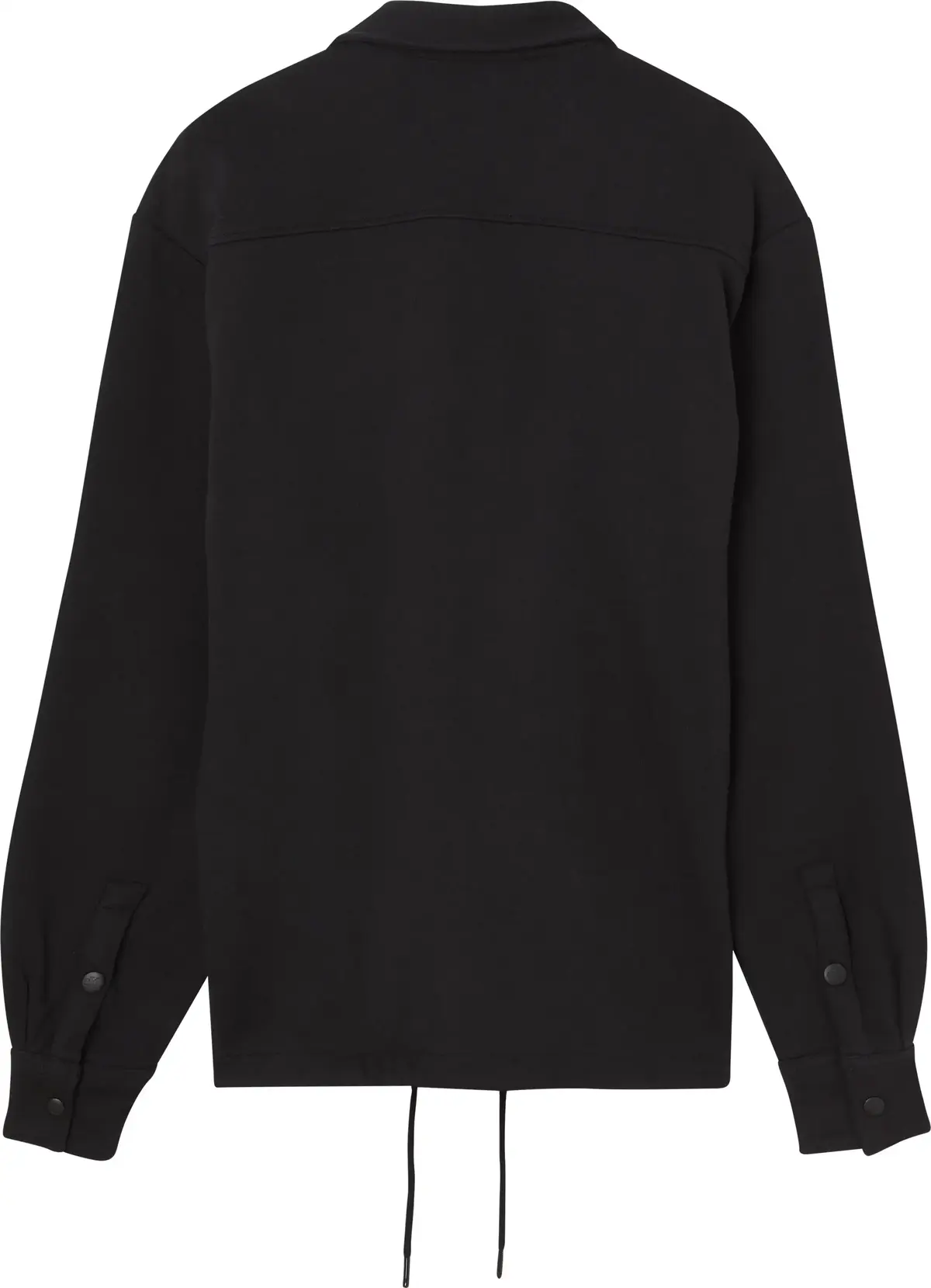 Calvin Klein SHRUNKEN BADGE HWK S Erkek Siyah Sweatshirt