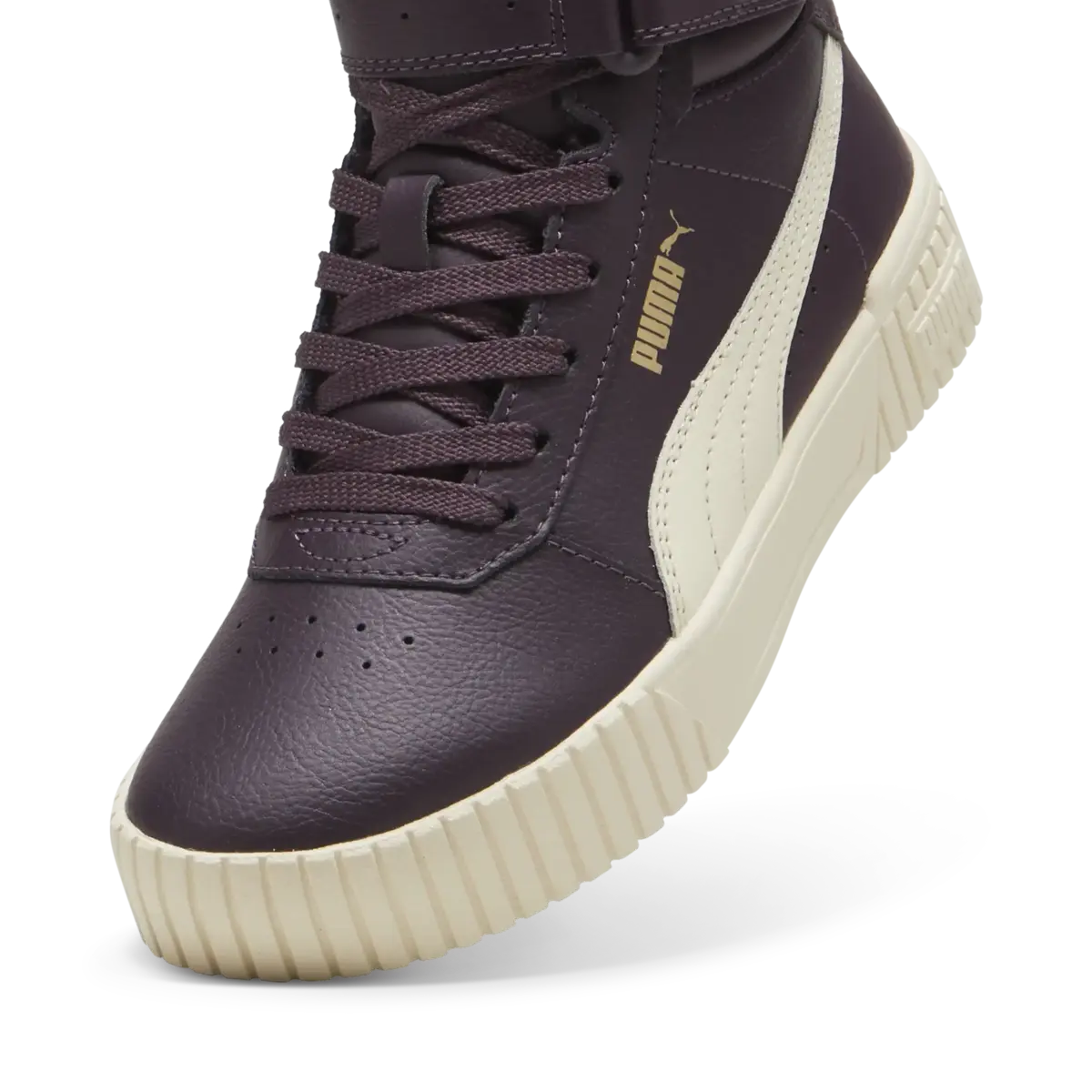 Puma Carina 2.0 Mid WTR Jr Bordo Kadın Spor Ayakkabı & Sneaker