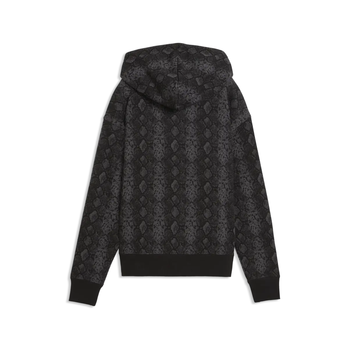 PUMA SNAKE PACK Relaxed Hoodie Siyah Kadın Sweatshirt