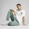 PUMA WARDROBE ESS Graphic Tee Beyaz Erkek T-Shirt