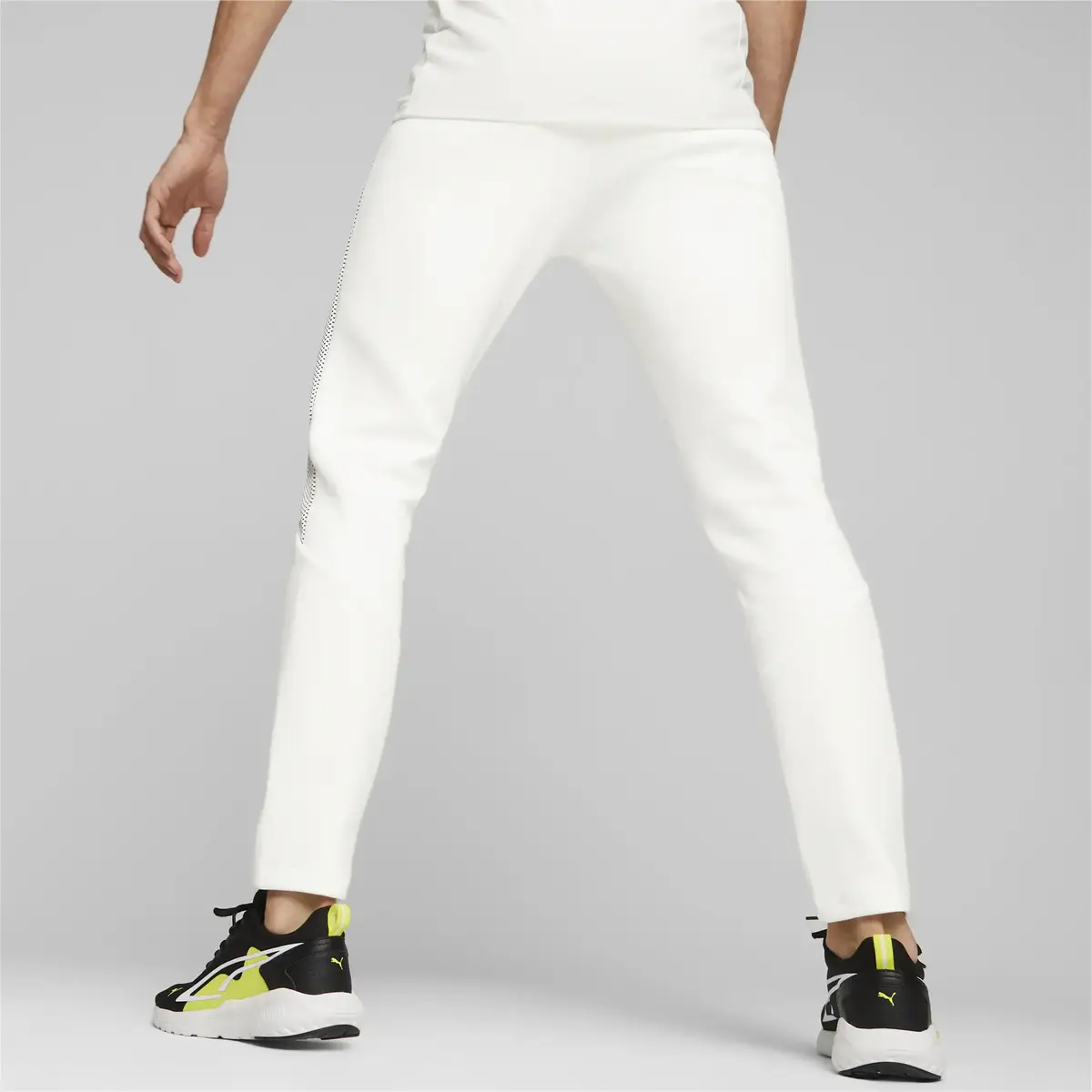Puma EVOSTRIPE Pants Beyaz Erkek Eşofman Altı