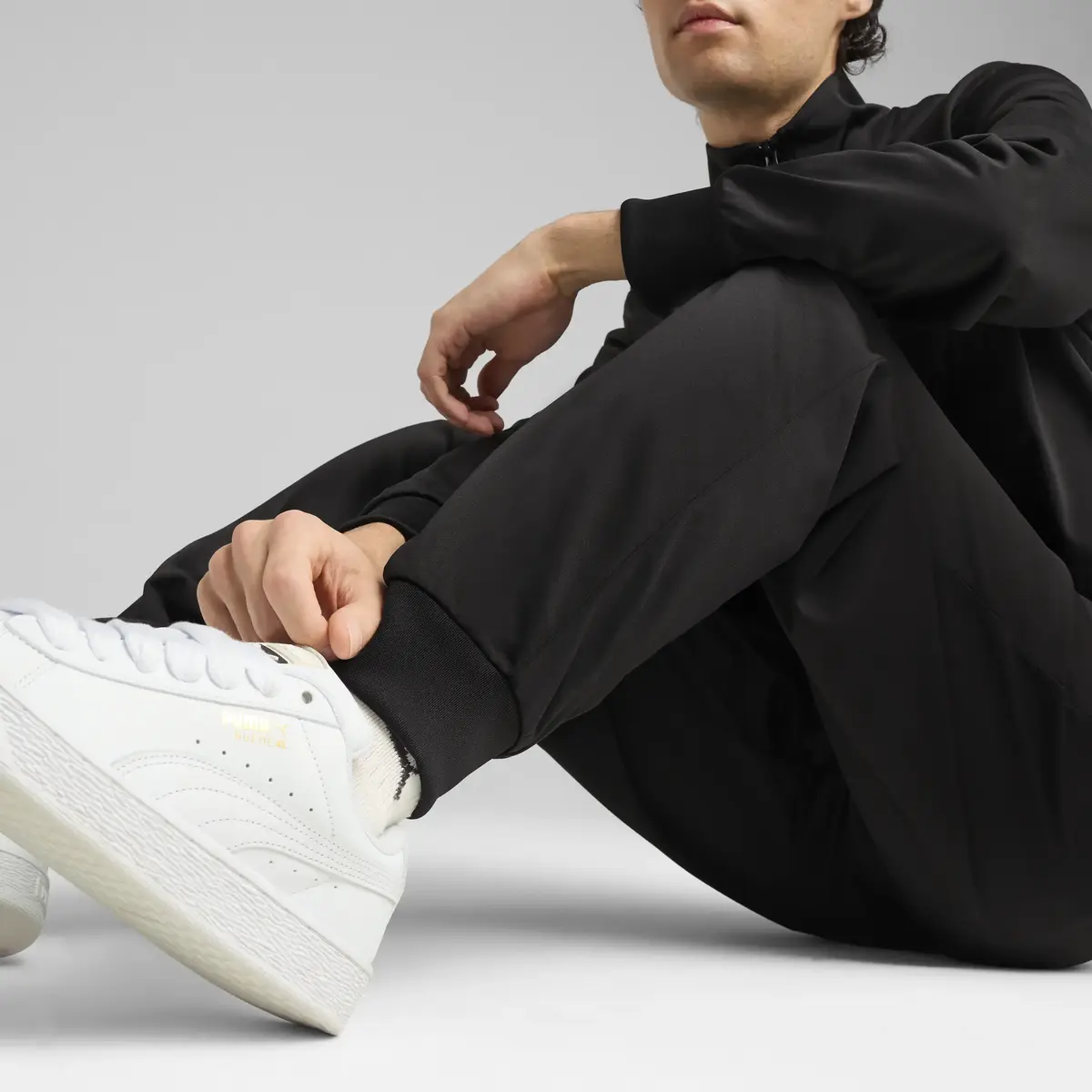 Puma ESS Poly Suit Siyah Erkek Eşofman Takımı