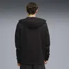 Puma BMW MMS Ess Fleece Jacket Siyah Erkek Fermuarlı Kapüşonlu Sweatshirt