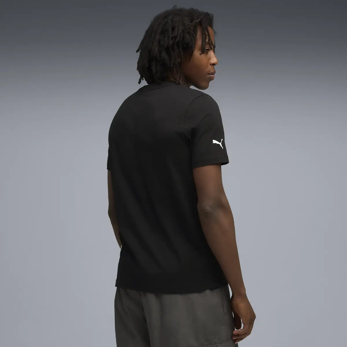 Puma Ferrari Colored Shield Tee Siyah Erkek T-Shirt