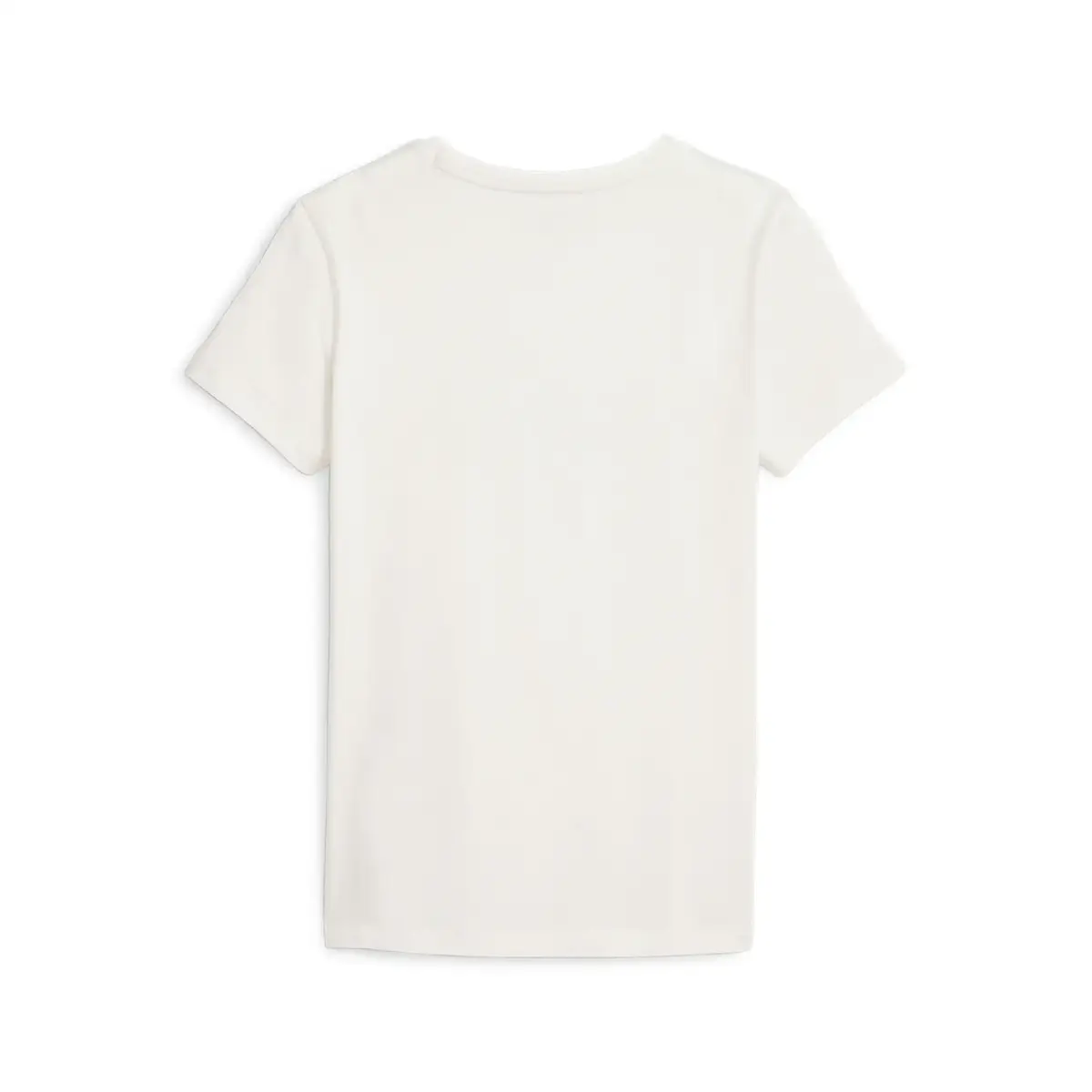 Puma ESS+ Metallic Logo Tee Beyaz Kadın T-Shirt