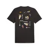 Puma CLASSICS BRAND LOVE Tee Siyah Erkek T-Shirt