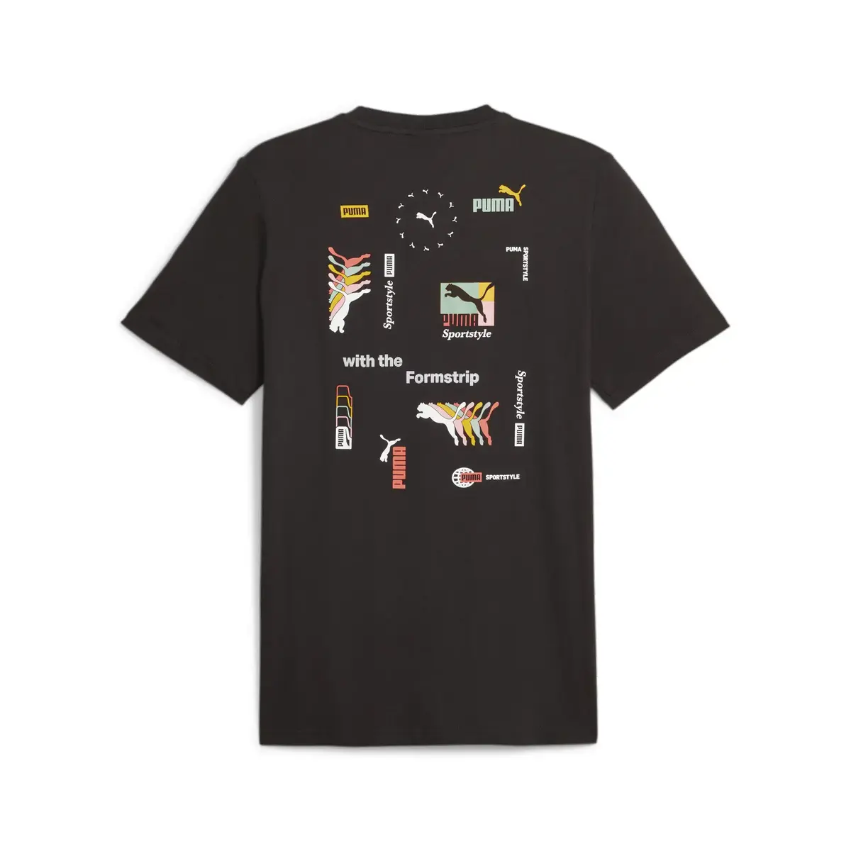 Puma CLASSICS BRAND LOVE Tee Siyah Erkek T-Shirt