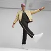 Puma TEAM FOR THE FANBASE Varsity Jacket Açık Kahve Erkek Sweatshirt