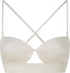 Calvin Klein BRALETTE Kadın Krem Bikini Üstü