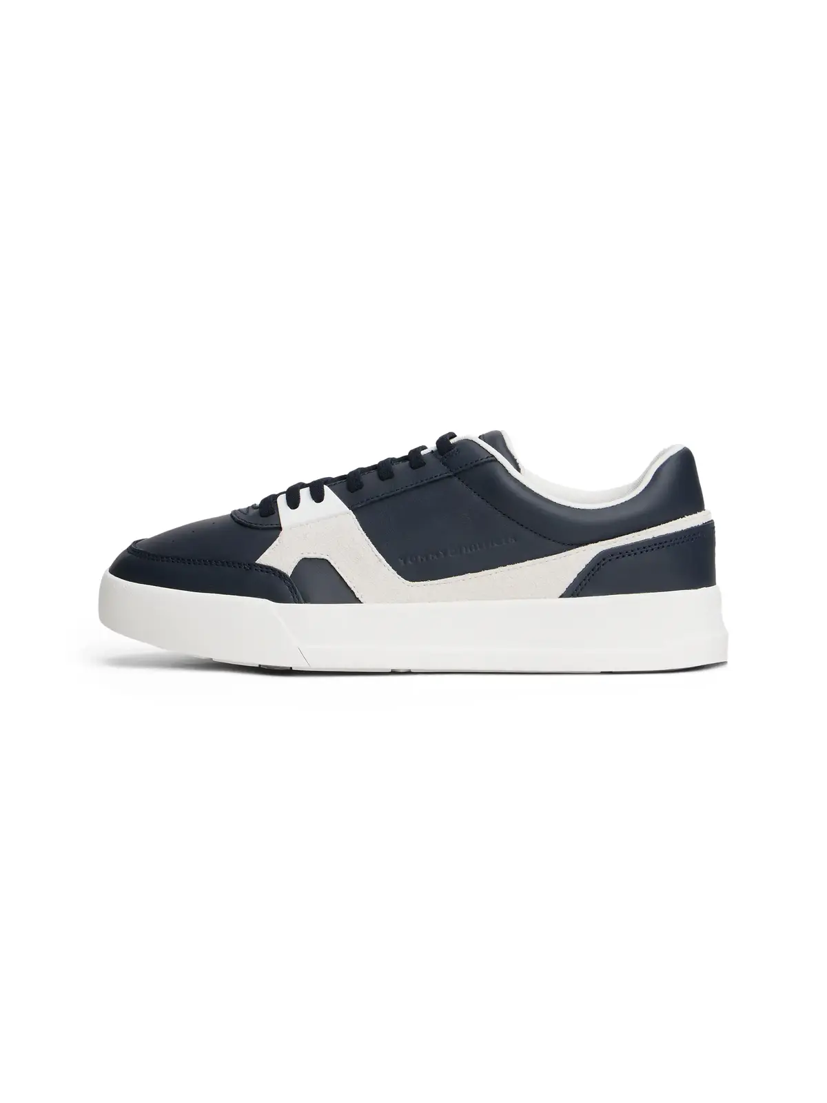 Tommy Hilfiger TH COURT CRAFT LTH M, DW5 Siyah Erkek Günlük Spor Ayakkabı