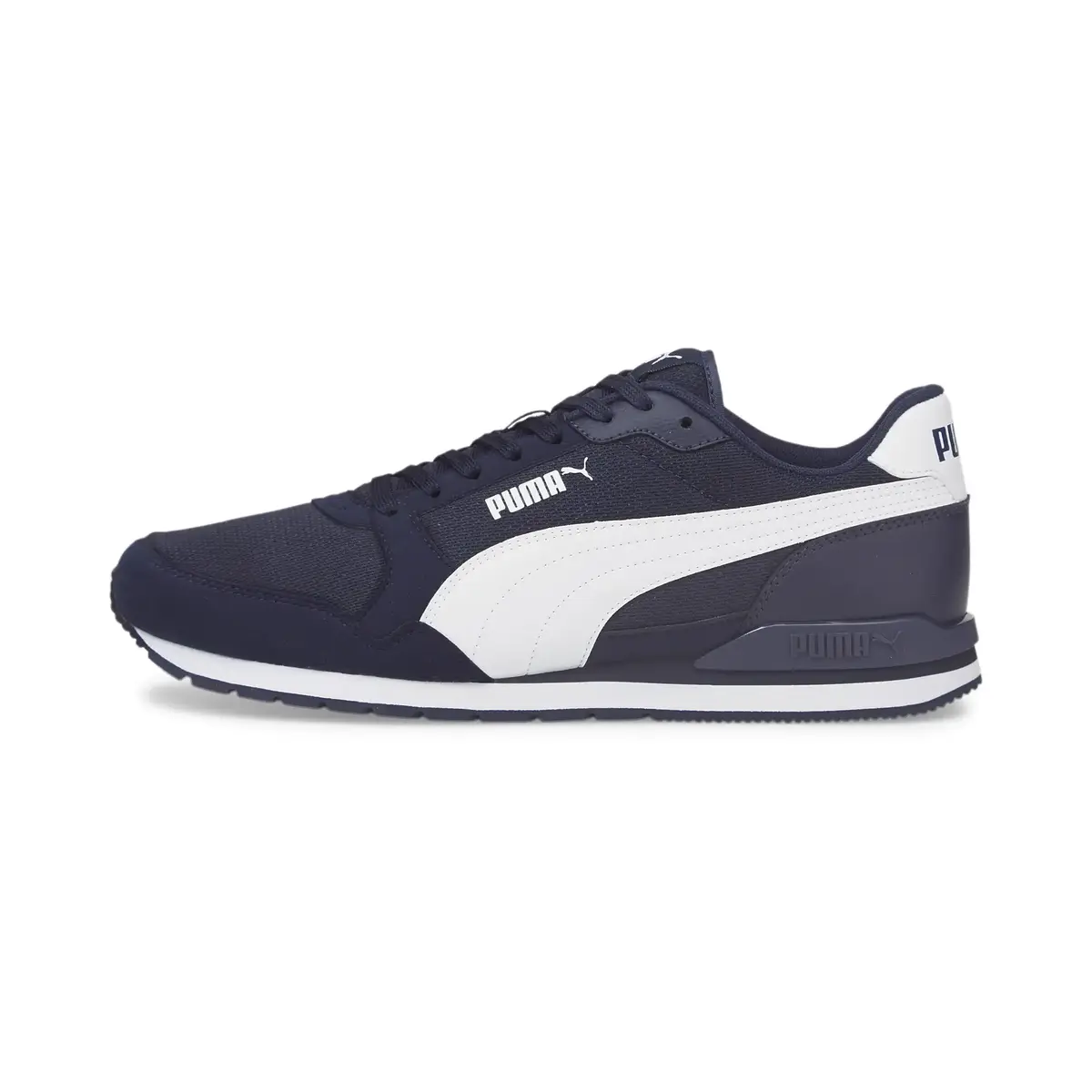 Puma ST Runner v3 Mesh Lacivert Erkek Günlük Spor Ayakkabı