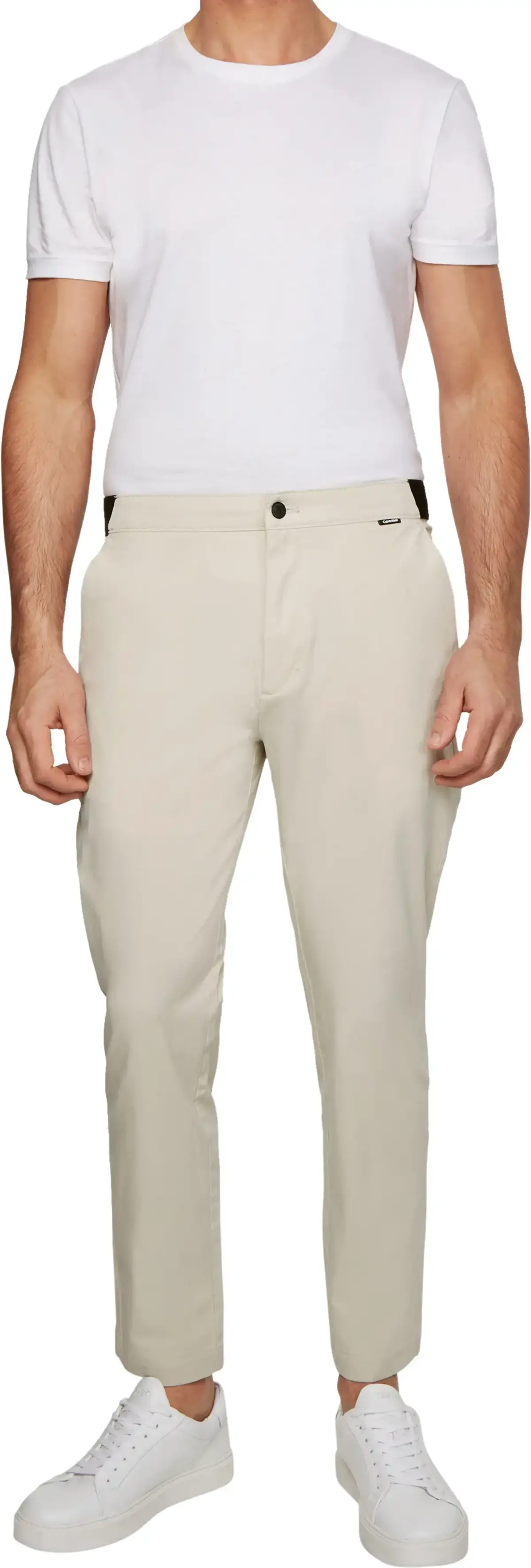 Calvin Klein MODERN TWILL PANT Erkek Krem Chino
