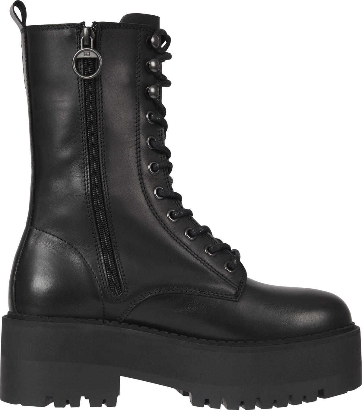 Tommy Hilfiger TOMMY JEANS FLATFORM Kadın Siyah Bot