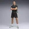 Puma M CLOUDSPUN EMBOSS TEE PUMA Black Siyah Erkek T-Shirt