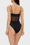 Calvin Klein ONE PIECE Siyah Kadın Mayo