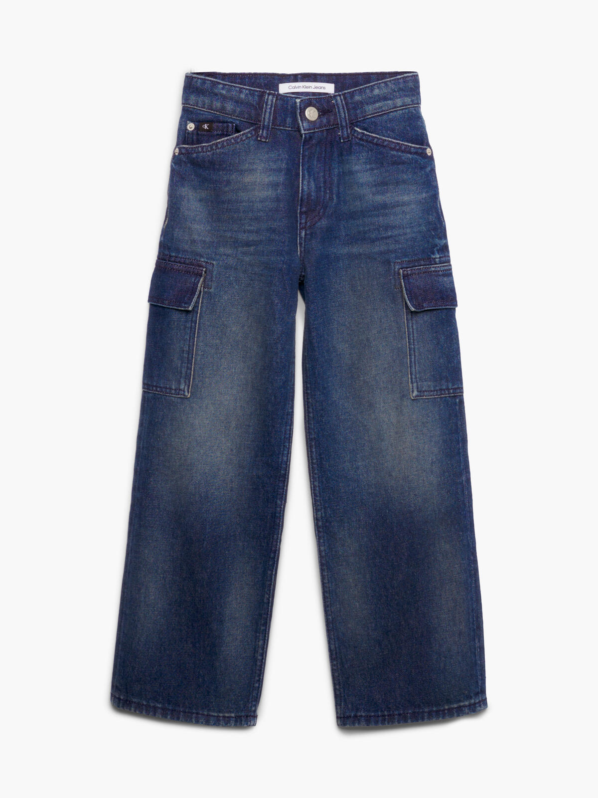 Calvin Klein SKATER UTILITY DARK Erkek Mavi Kot Pantolon