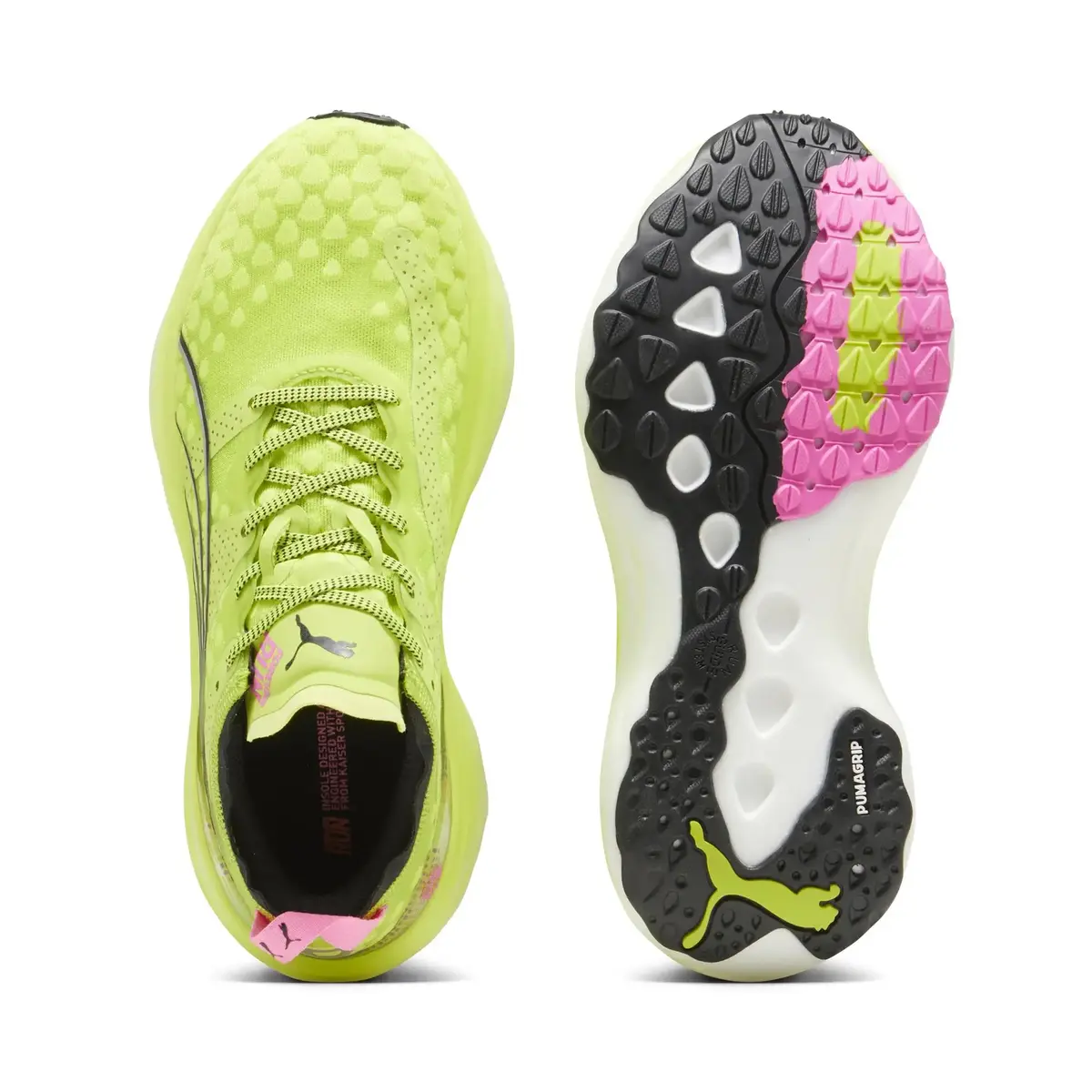 Puma ForeverRun NITRO  Wn Sarı Kadın Yürüyüş ve Koşu Ayakkabısı