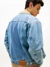 Tommy Hilfiger TRUCKER JACKET KYLO, 1BH Mavi Erkek Kot Mont