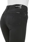 Calvin Klein CKJ 011 MID RISE SKI Kadın Siyah Kot Pantolon