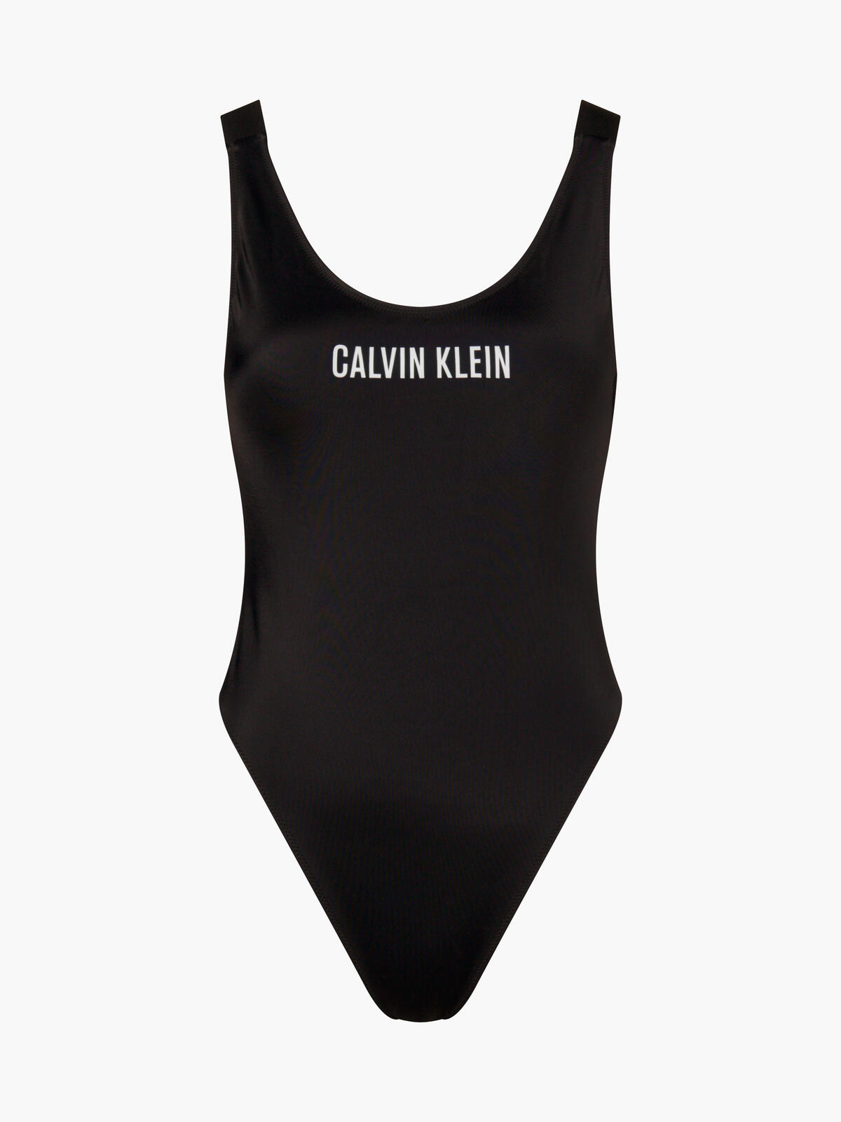 Calvin Klein SCOOP BACK ONE PIECE Kadın Siyah Mayo