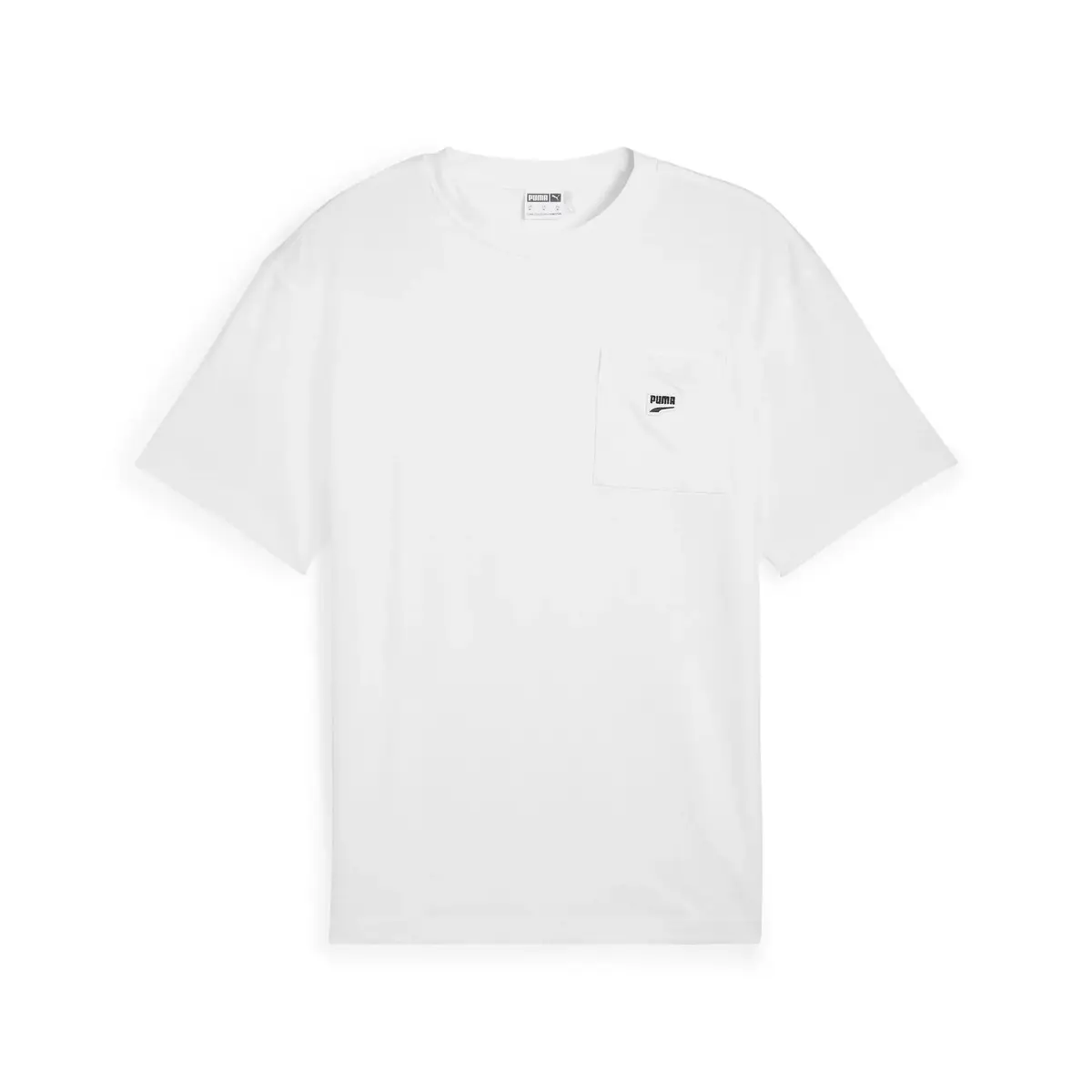 Puma DOWNTOWN Relaxed Tee Beyaz Erkek T-Shirt