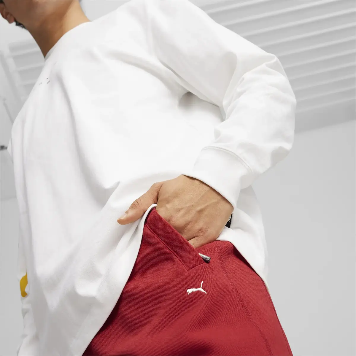 Puma MMQ T7 Track Pants Kırmızı Erkek Eşofman Altı