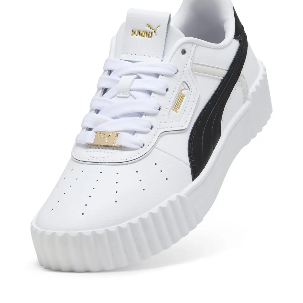 PUMA Carina 3.0 Luxe Beyaz Kadın Günlük Spor Ayakkabı