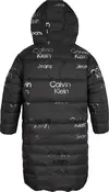 Calvin Klein GRADIENT LOGO LONGLI Kadın Siyah Şişme Mont