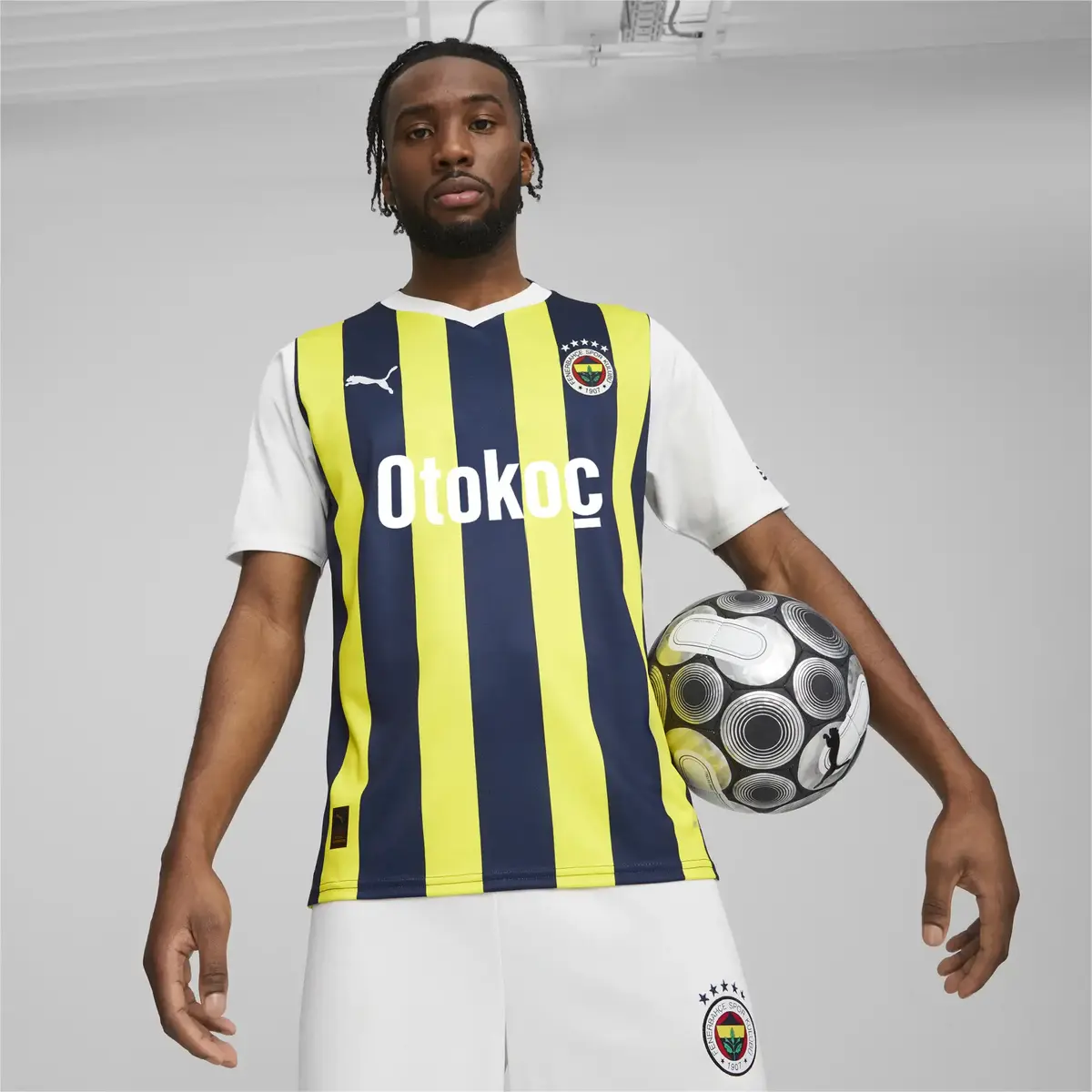 Puma FSK Home Jersey Medieval Blue-Bl Mavi Erkek Takım Forması