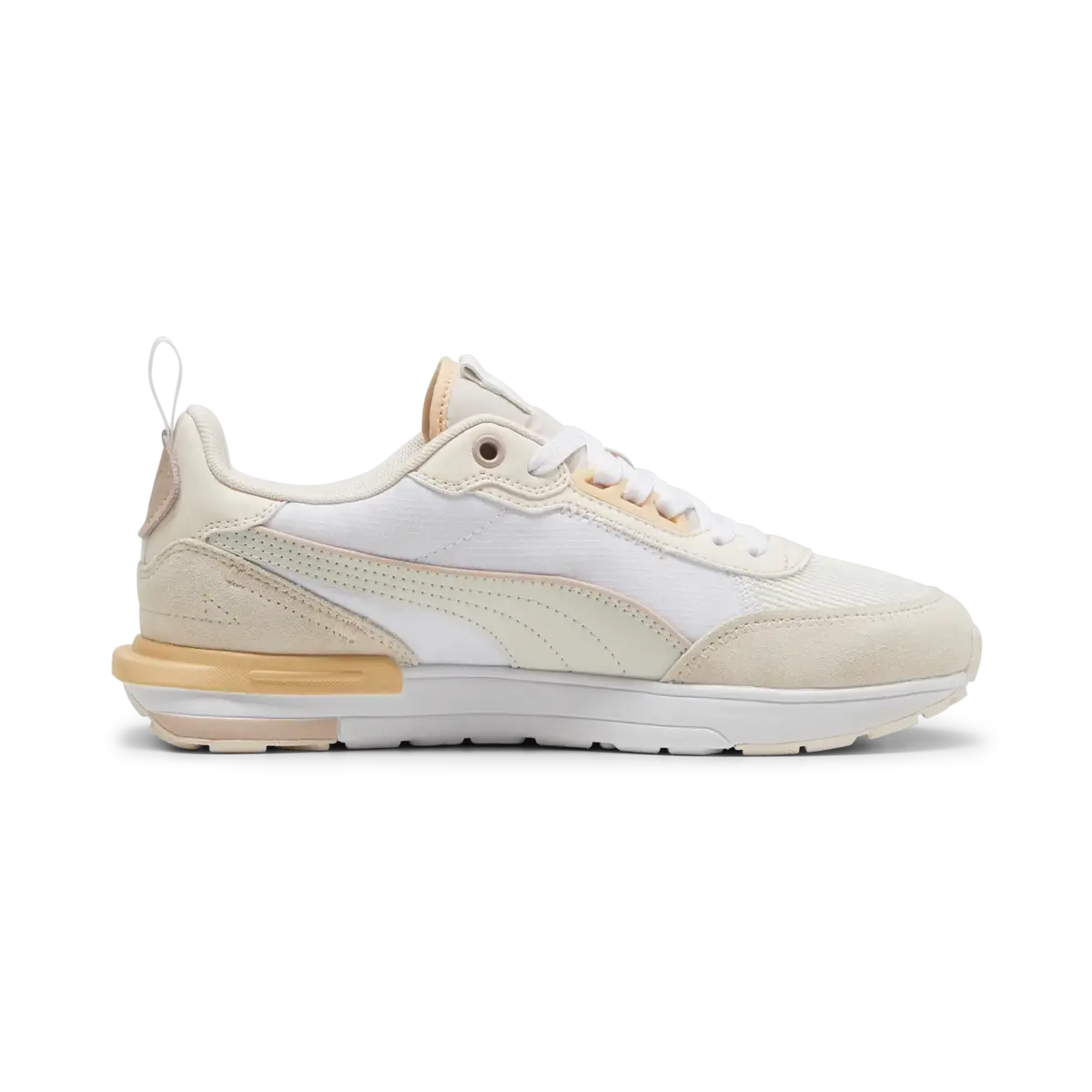 Puma R22 Krem Kadın Spor Ayakkabı & Sneaker