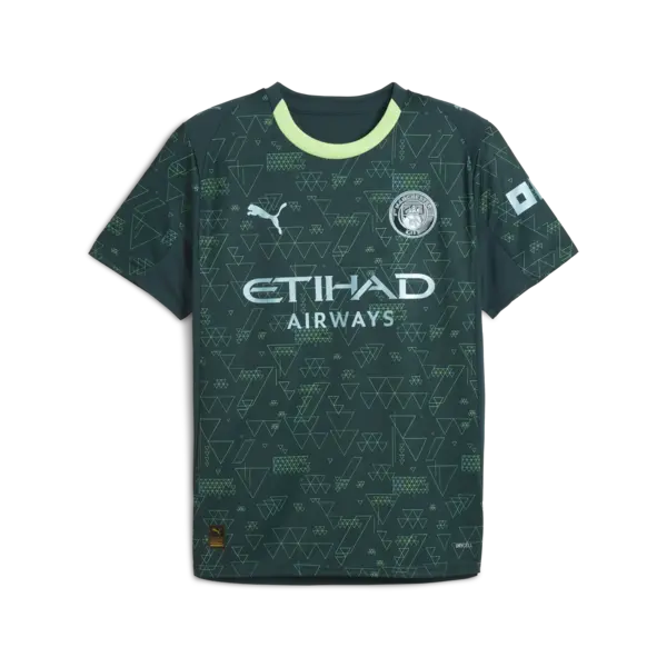 Puma MCFC 4th Jersey Replica Yeşil Erkek Forma