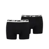 Puma PUMA MEN MULTI LOGO BOXER 2P Siyah Erkek 2'li Boxer